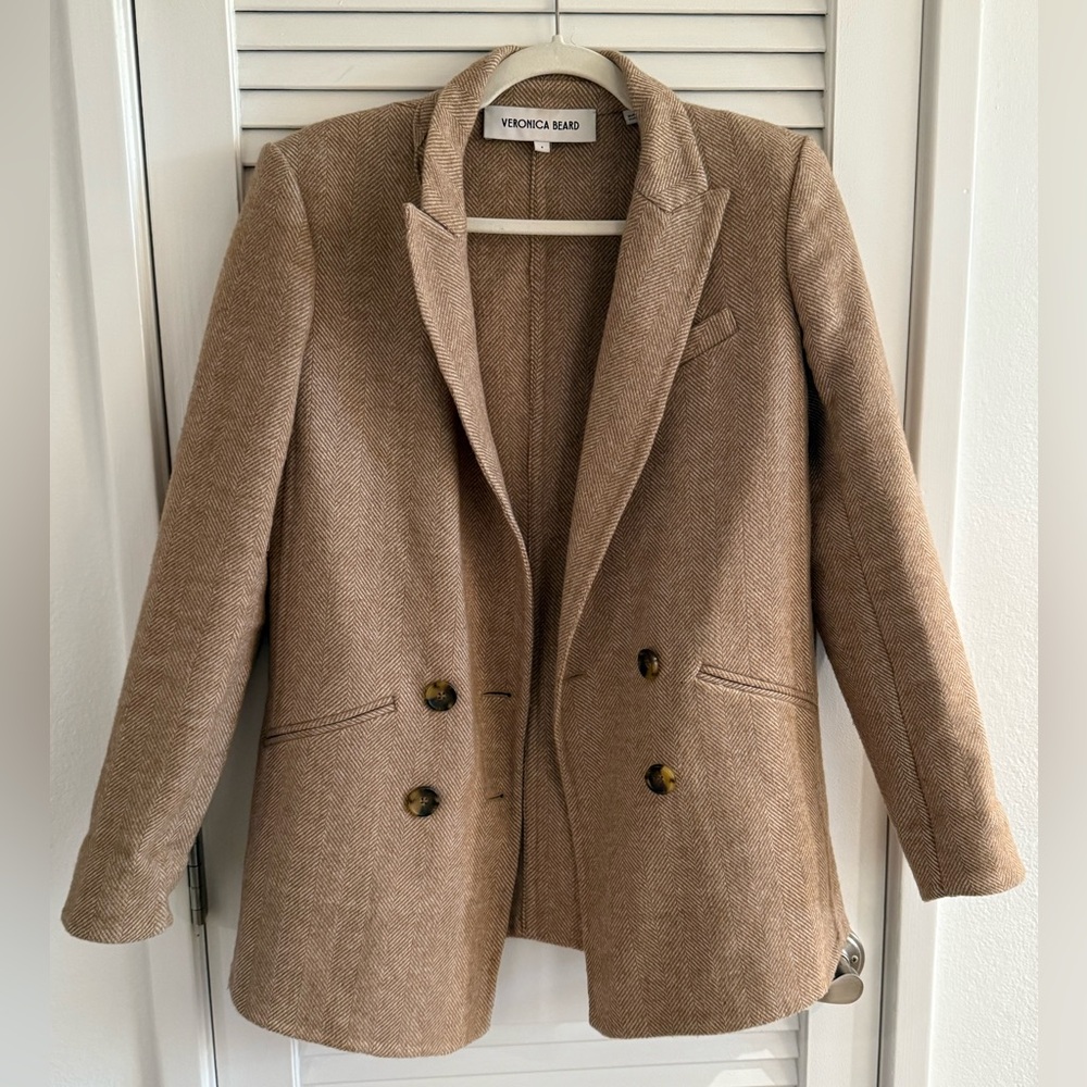 Veronica Beard Oria Herringbone Jacket